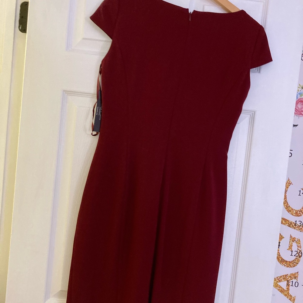 Red elegant dress